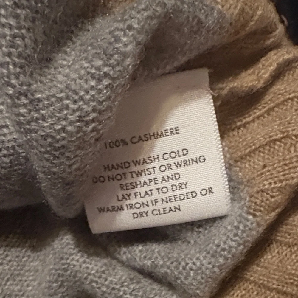 White + Warren Cashmere Multicolor Striped Sweater - Picture 3 of 5